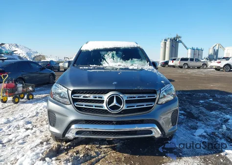 2017 Mercedes-Benz Gls 450 4Matic z USA, uszkodzony, nr VIN 4JGDF6EE4HA945378